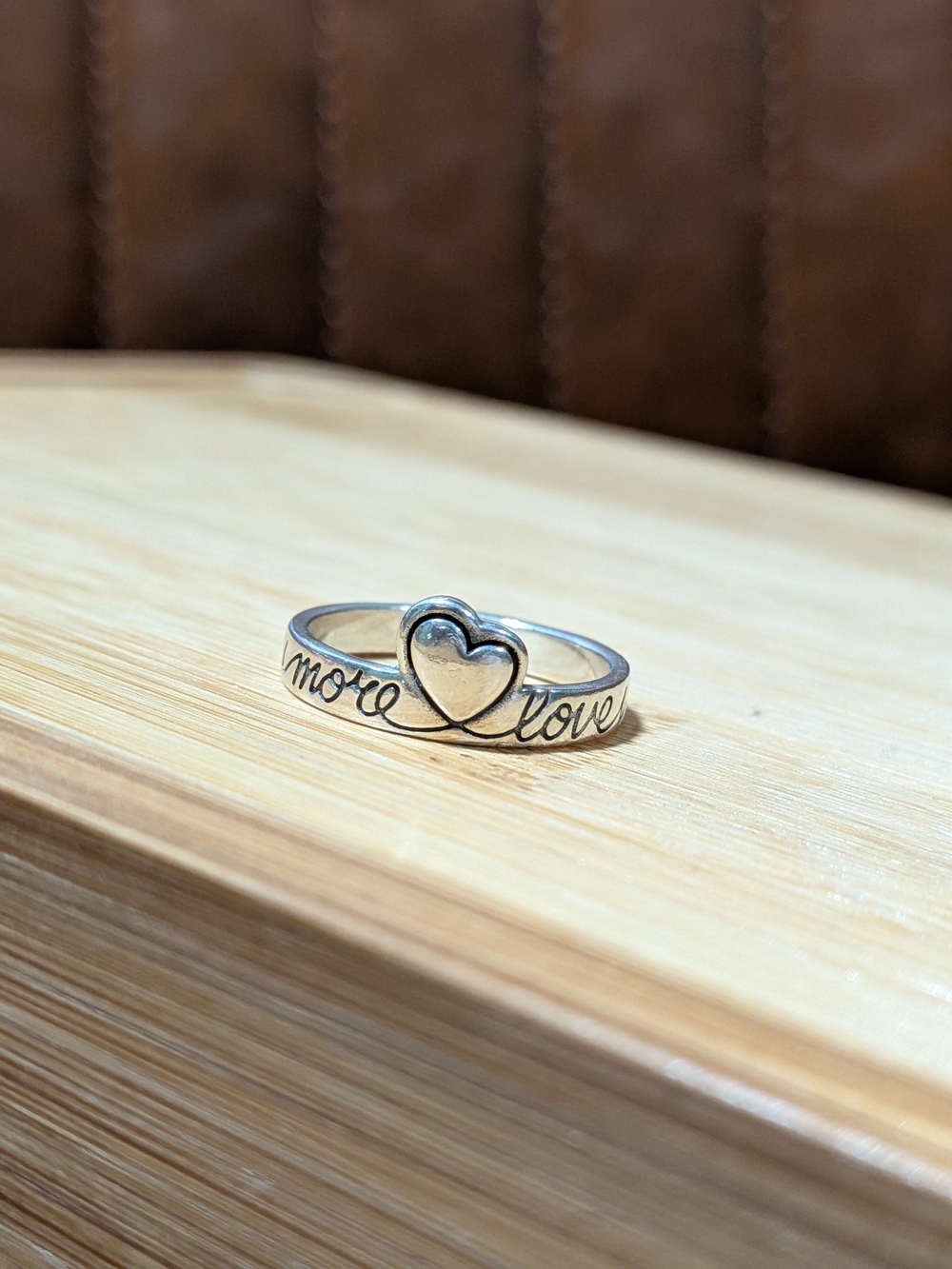 James Avery: I Love You More Ring - Size 9